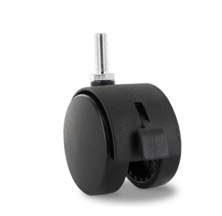 5/16" x 18 x 3/4" Stem Wheel Caster - Swivel with Brake [2" Wheel Castor]